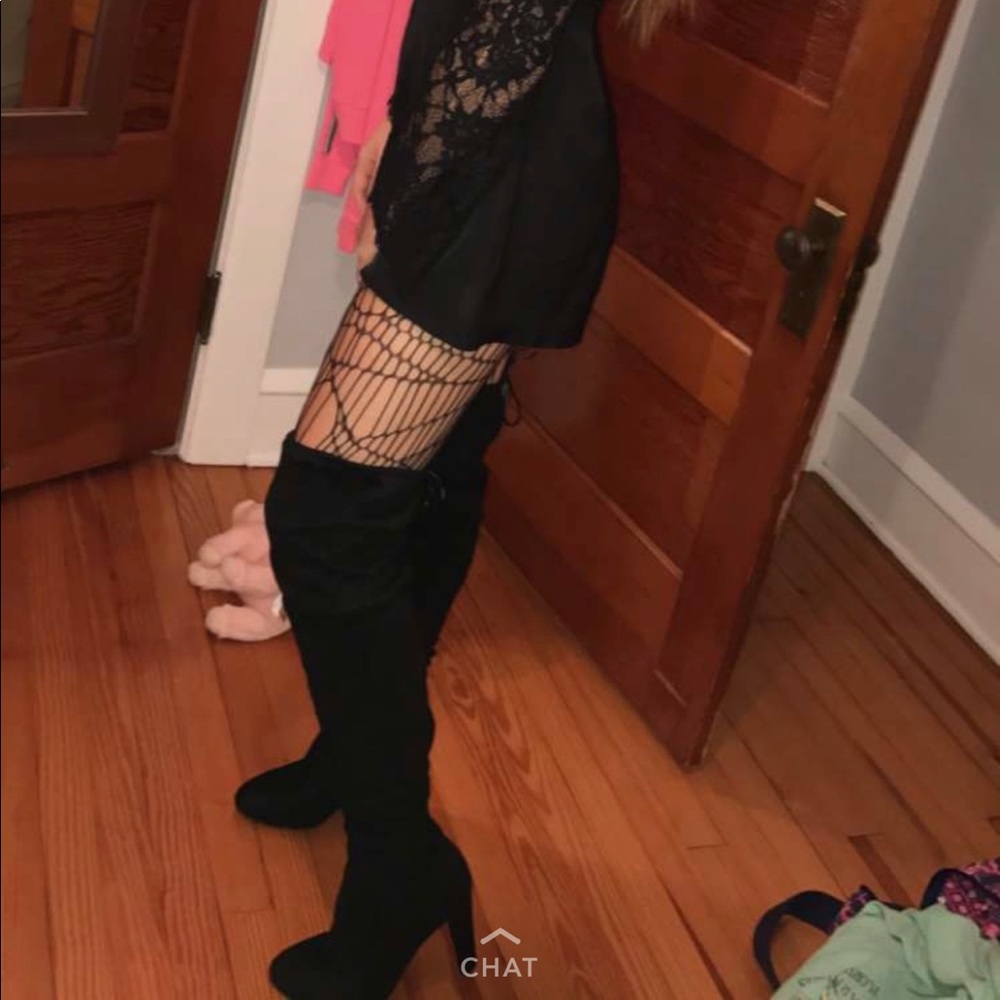 Thigh high boots